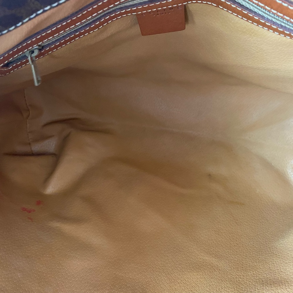Celine Macadam Medium Leather Tote bag - Picture 6 of 9